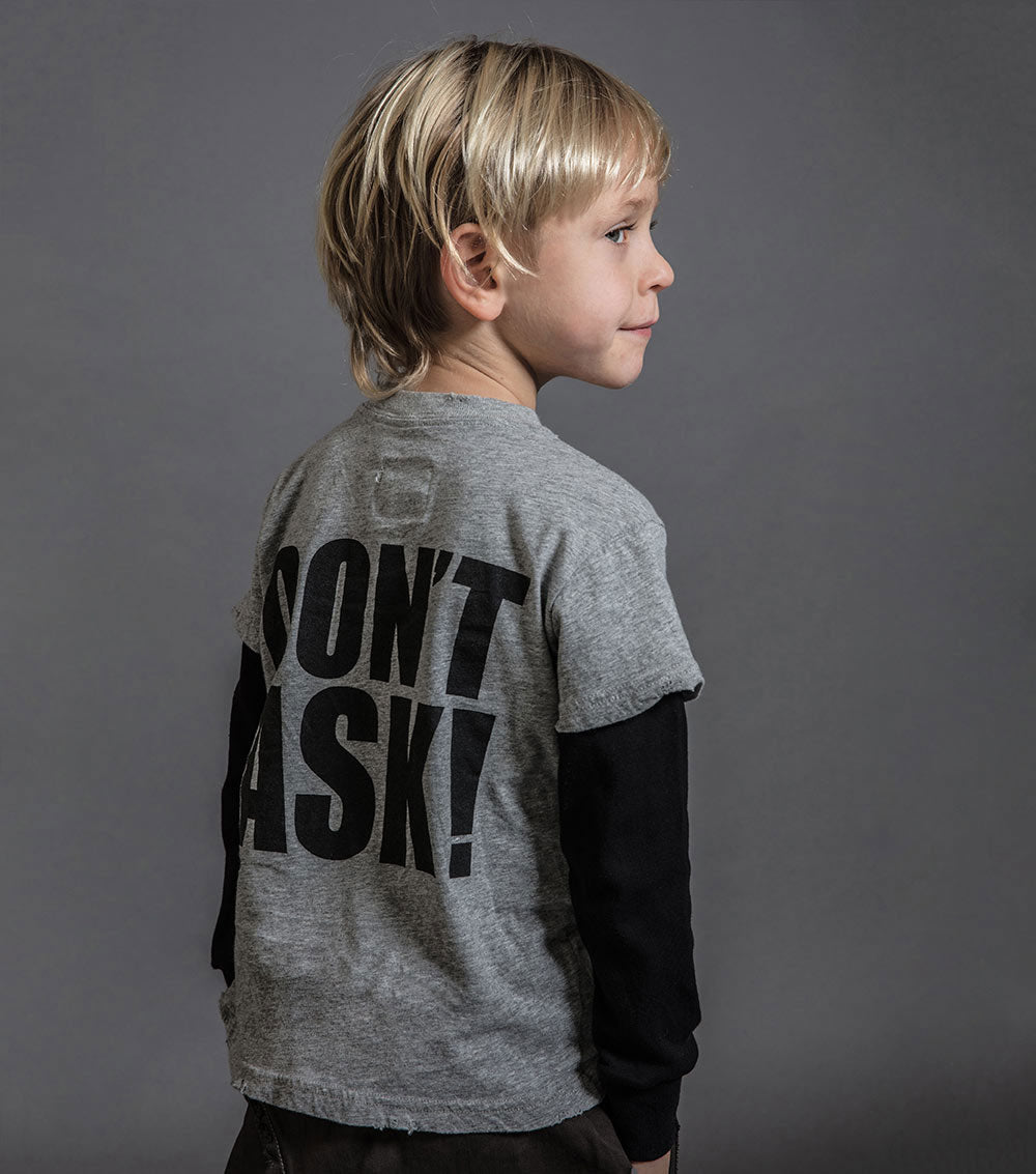 Kid | Don'T Ask! Shirt | Black