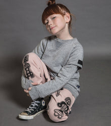 Kid | Tribal Dancers Baggy Pants | Powder Pink