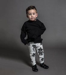 Kid | Tribal Dancers Leggings | Red