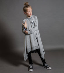 Kid | Hooded Poncho | Black