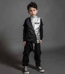 Kid | Side Pocket Sweatpants | Black
