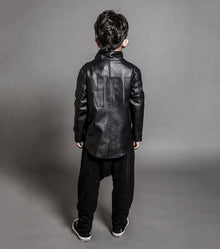 Kid | Raw Pants | Black