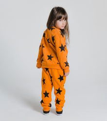 Kid | Star Baggy Pants | Mocha