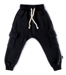 Kid | Side Pocket Sweatpants | Black