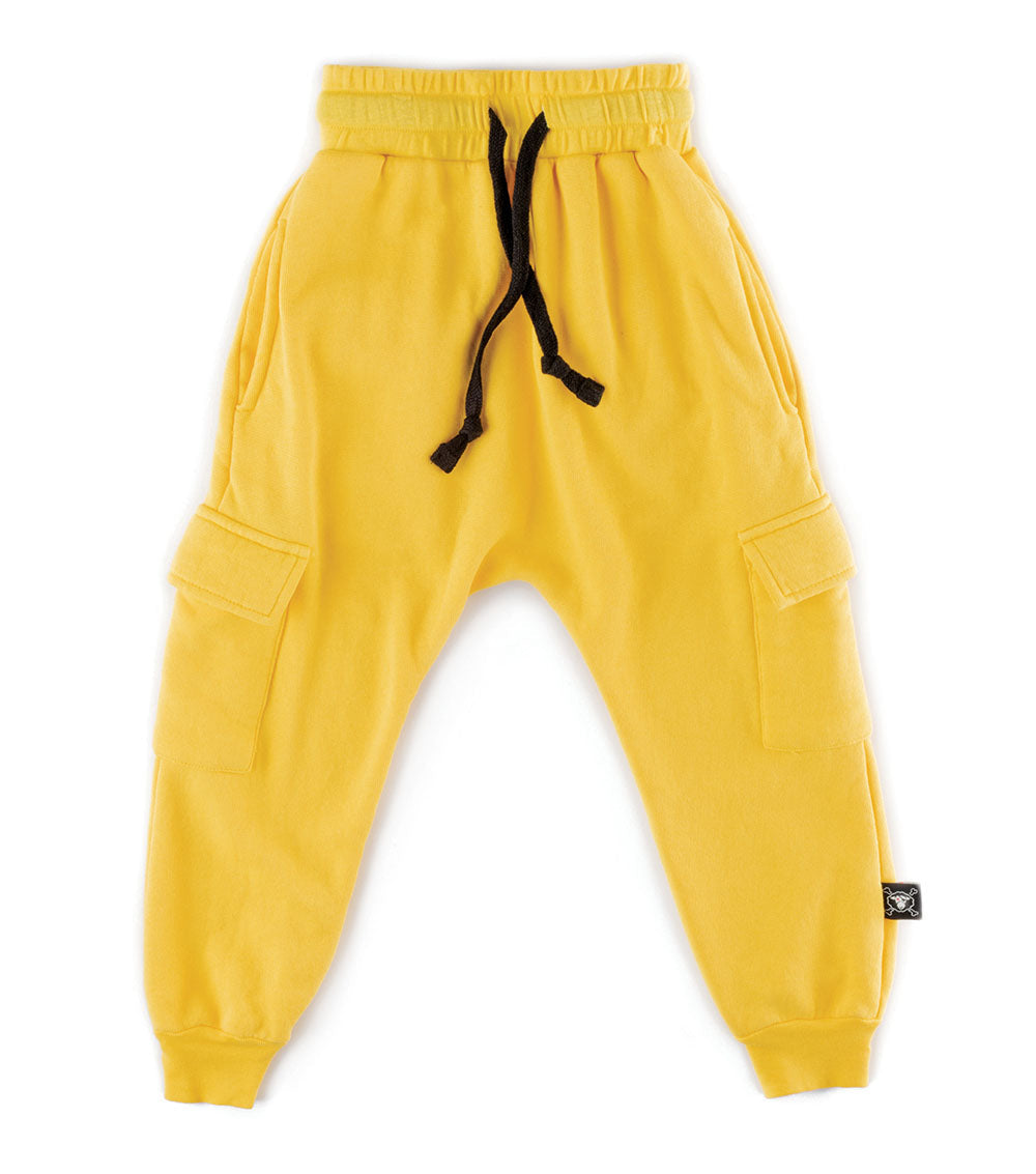 Kid | Side Pocket Sweatpants | Dusty Yellow