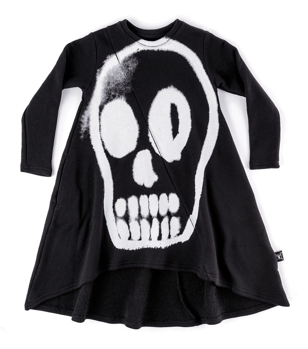 Kid | Dizzy Skull 360 Dress | Black