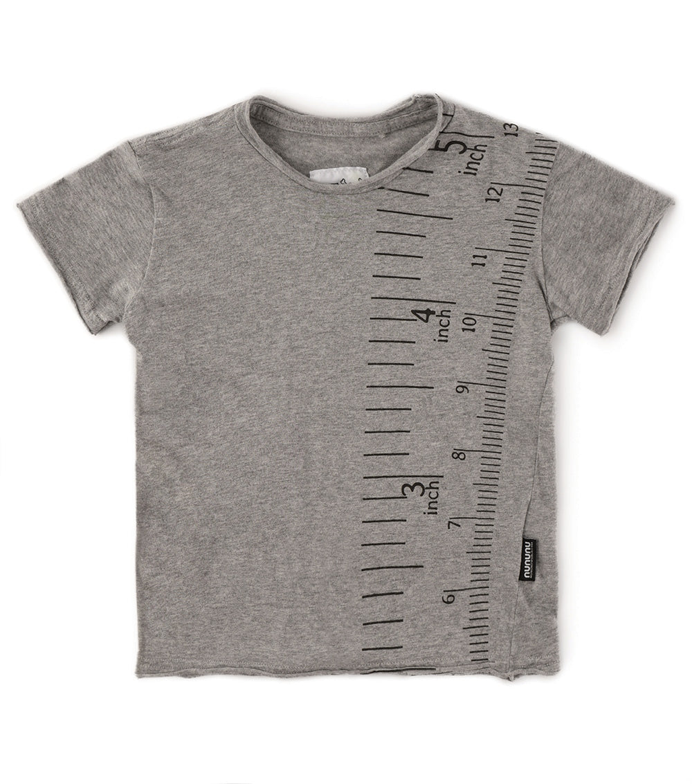 Kid | Measuring Band T-Shirt | Heather Grey