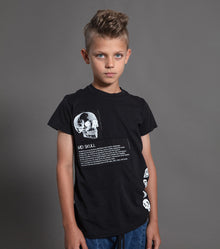 Kid | Skull Evolution T-Shirt | White