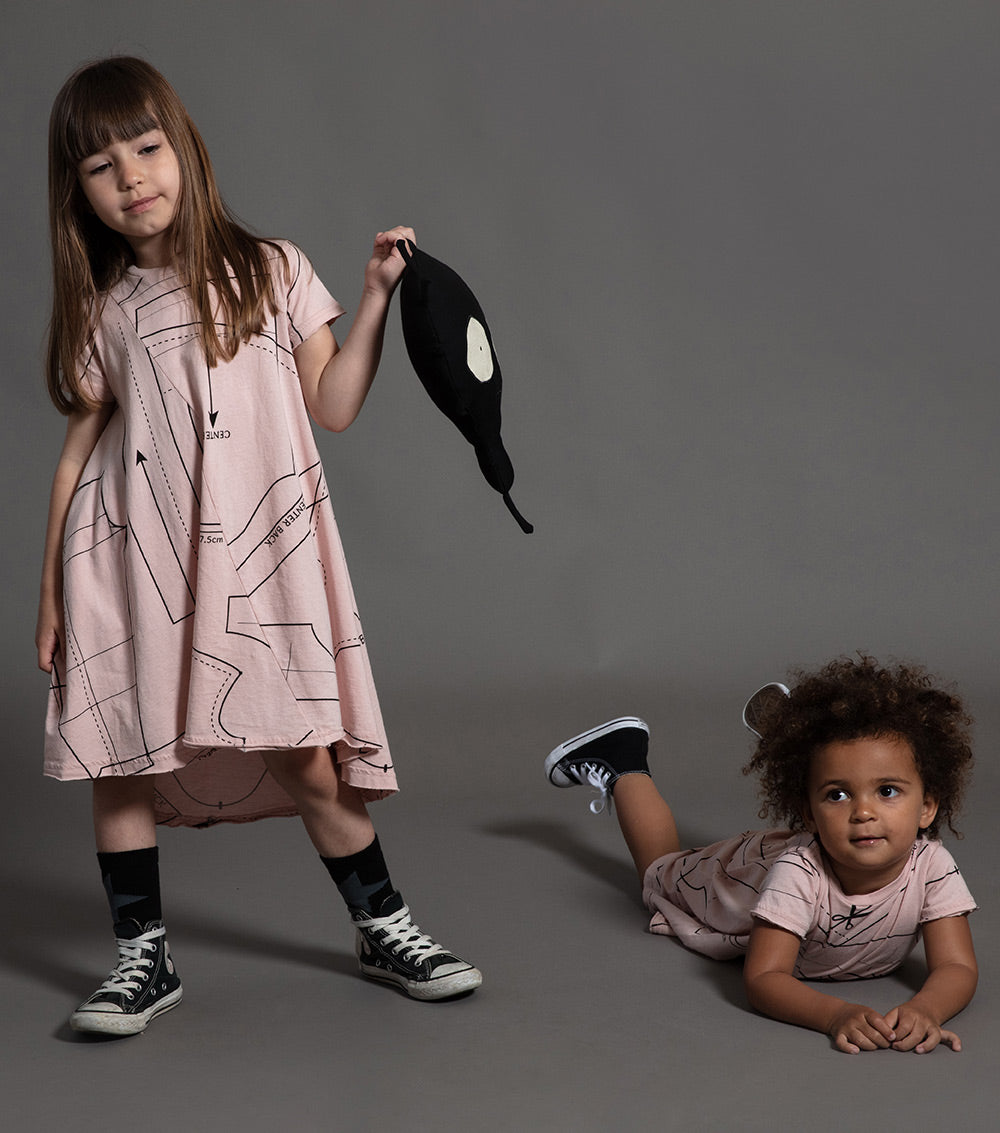 Kid | Sewing Pattern 360 Dress | Black