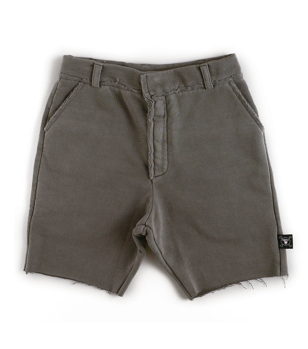 Kid | Tailored Shorts | Dyed Dark Grey