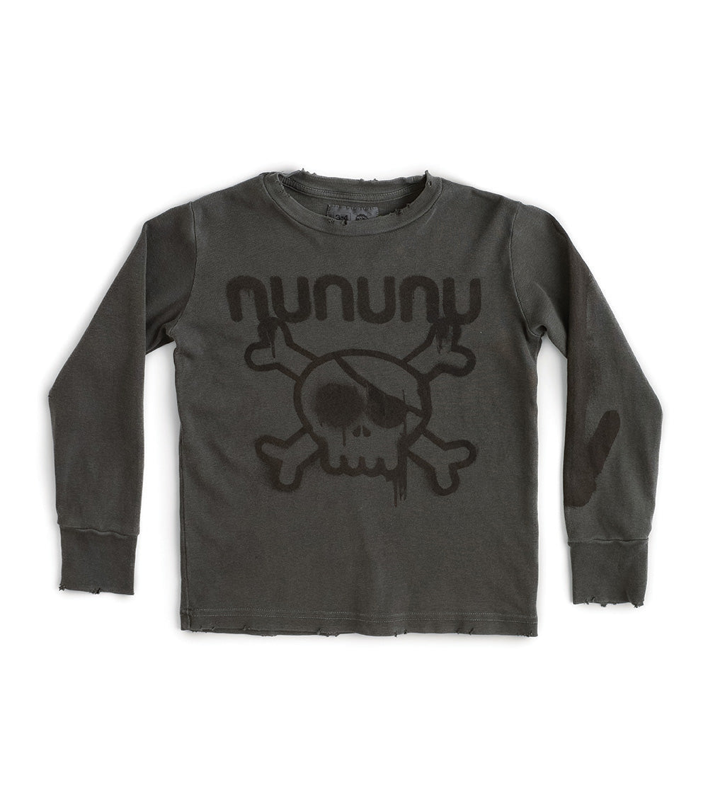 Kid | Sprayed Nununu Shirt | Vintage Grey