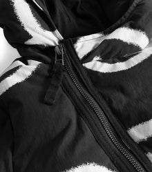 Kid | Sprayed Smiles Down Jacket | Black