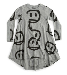 Kid | Sprayed Smiles 360 Dress | Heather Grey