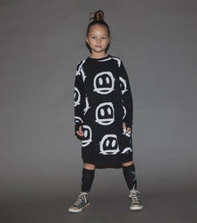 Kid | Sprayed Smiles A Dress | Black