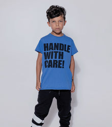Kid | Handle W/Care T-Shirt | Dusty Heather Grey