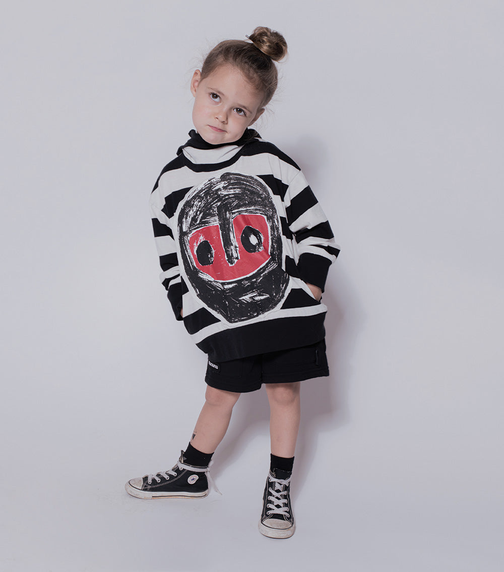Kid | The Warrior Ninja Shirt | Stripes