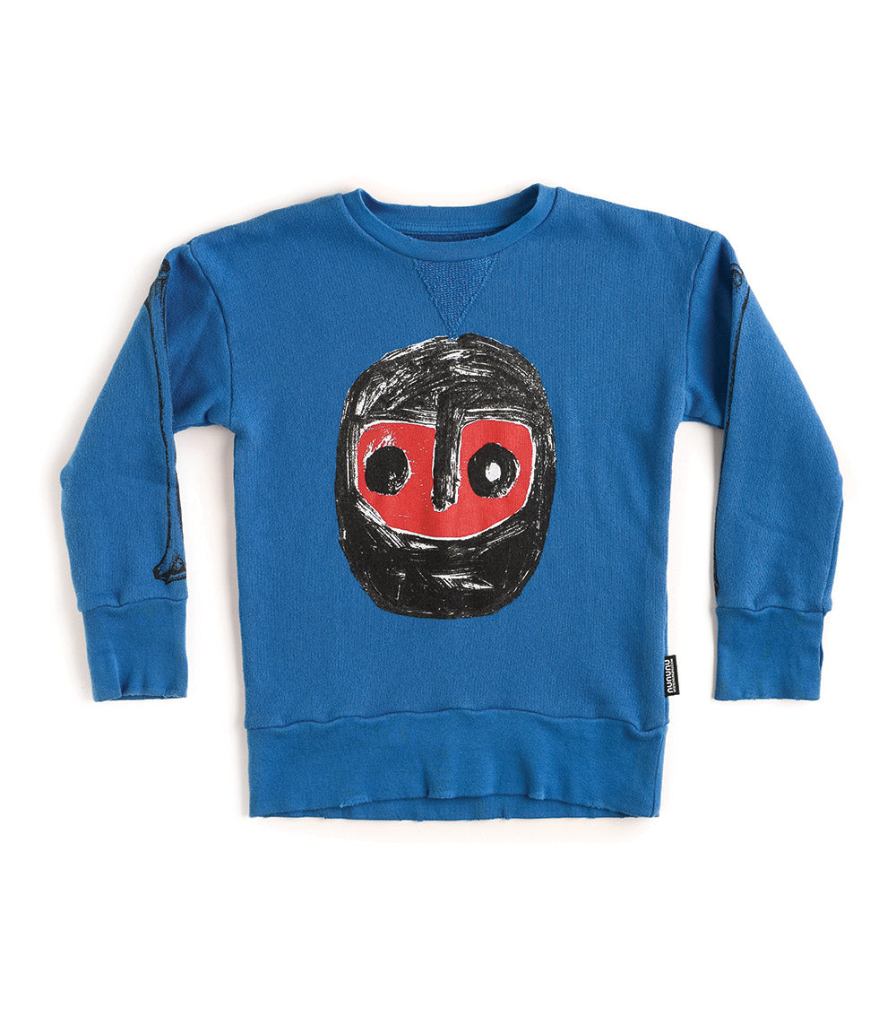 Kid | The Warrior Sweatshirt | Blue