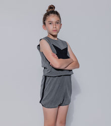 Kid | Star Patch Yoga Overall | Blue