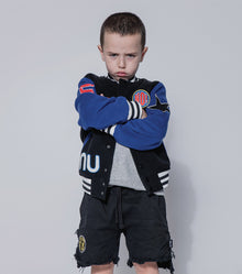 Kid | Unbalanced Shorts | Black