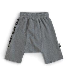 Kid | Nununu Harem Shorts | Dusty Heather Grey