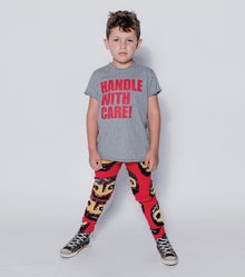 Kid | The Warriors Leggings | Red
