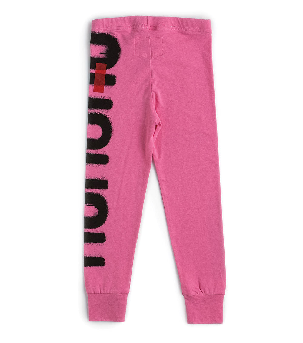 Kid | Imagination Leggings | Lava Pink