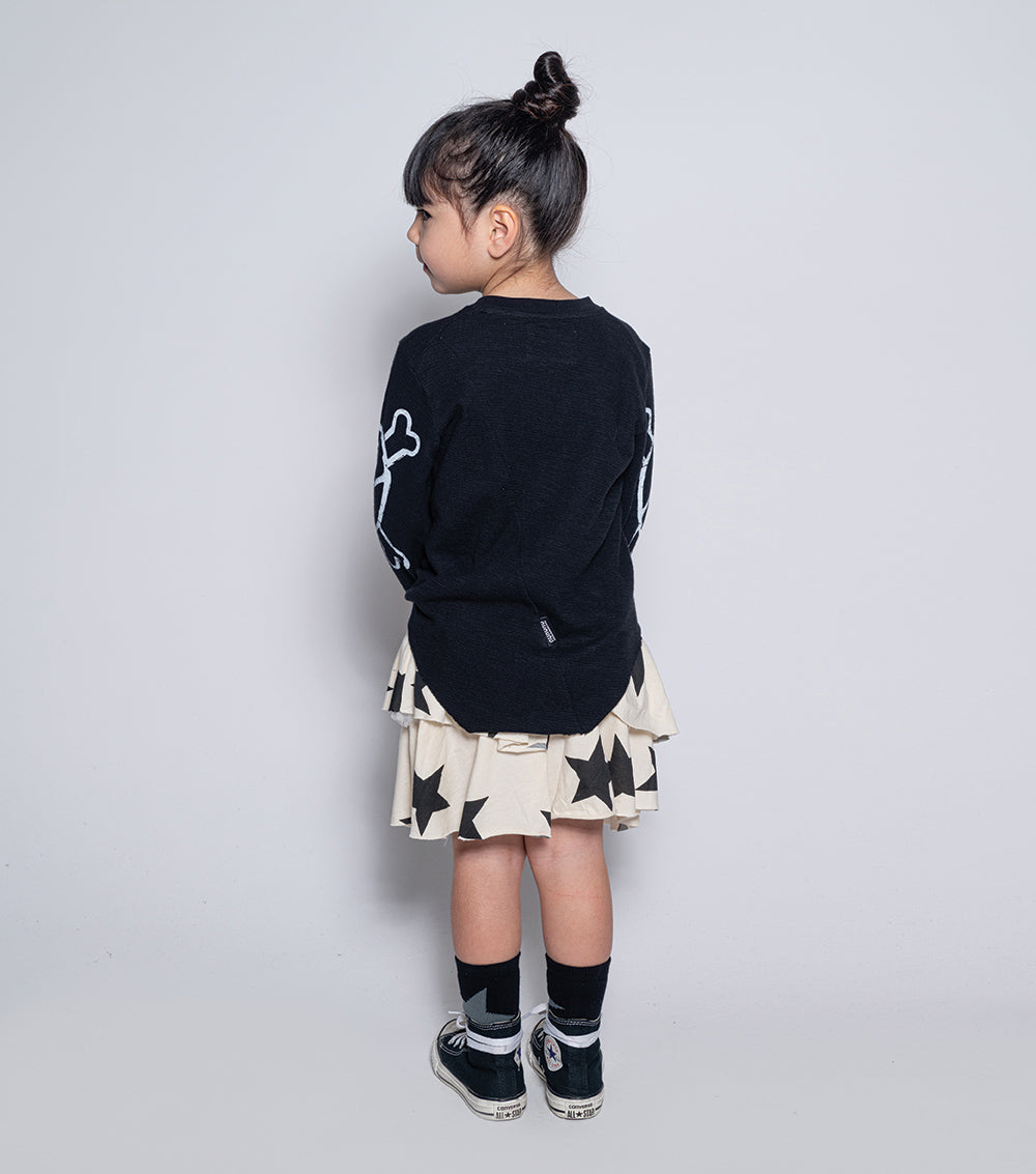 Kid | Peeking Skull Shirt | White