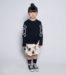 Kid | Peeking Skull Shirt | White