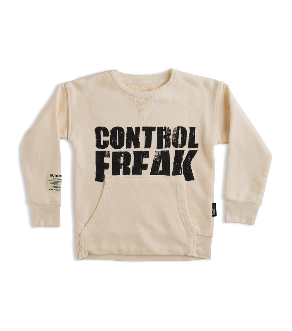 Kid | Kangaroo Sweatshirt | Natural