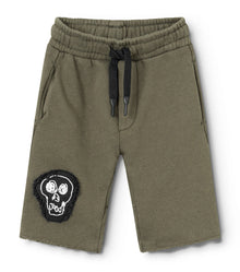 Kid | Skull Patch Smart Pants | Olive