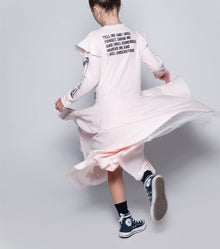 Kid | Nununu Smile Multi Layered Dress | Powder Pink