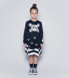 Kid | Mash Up Layered Dress | Yellow
