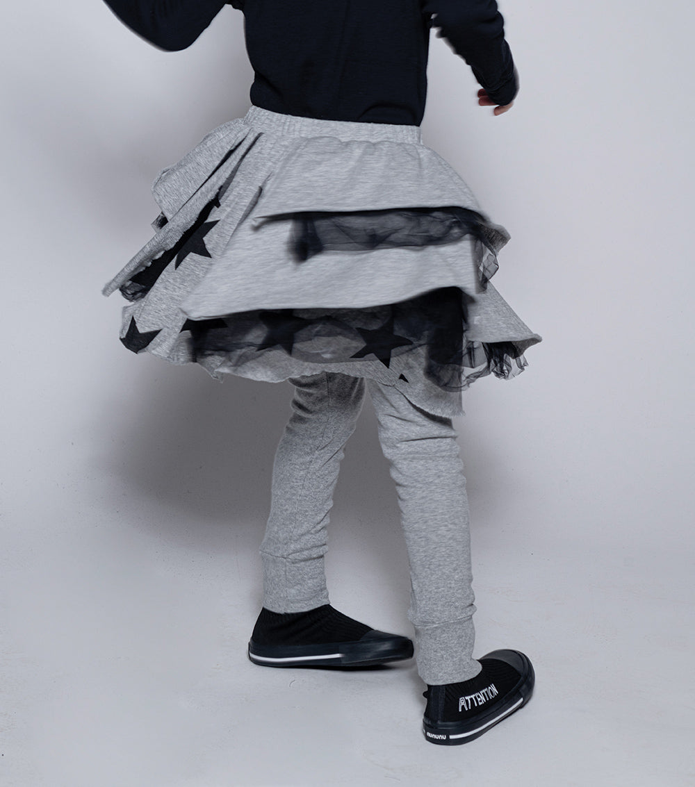 Kid | Attention Leggings Skirt | Powder Pink
