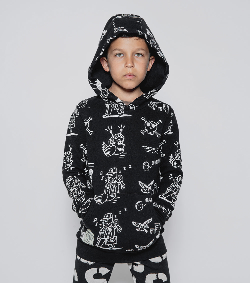 Kid | En Route Hoodie | Black