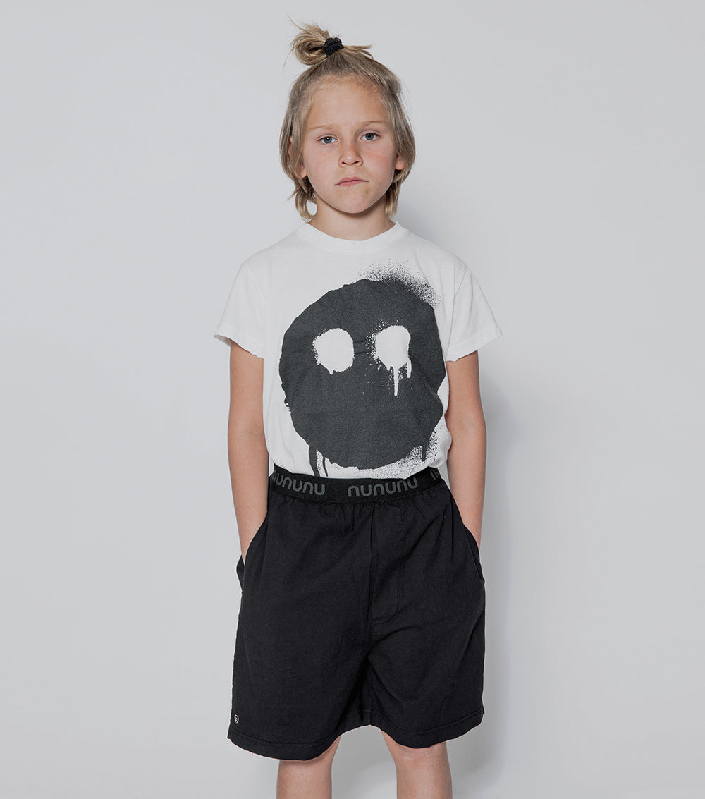 Kid | Airy Pull-On Shorts | Black