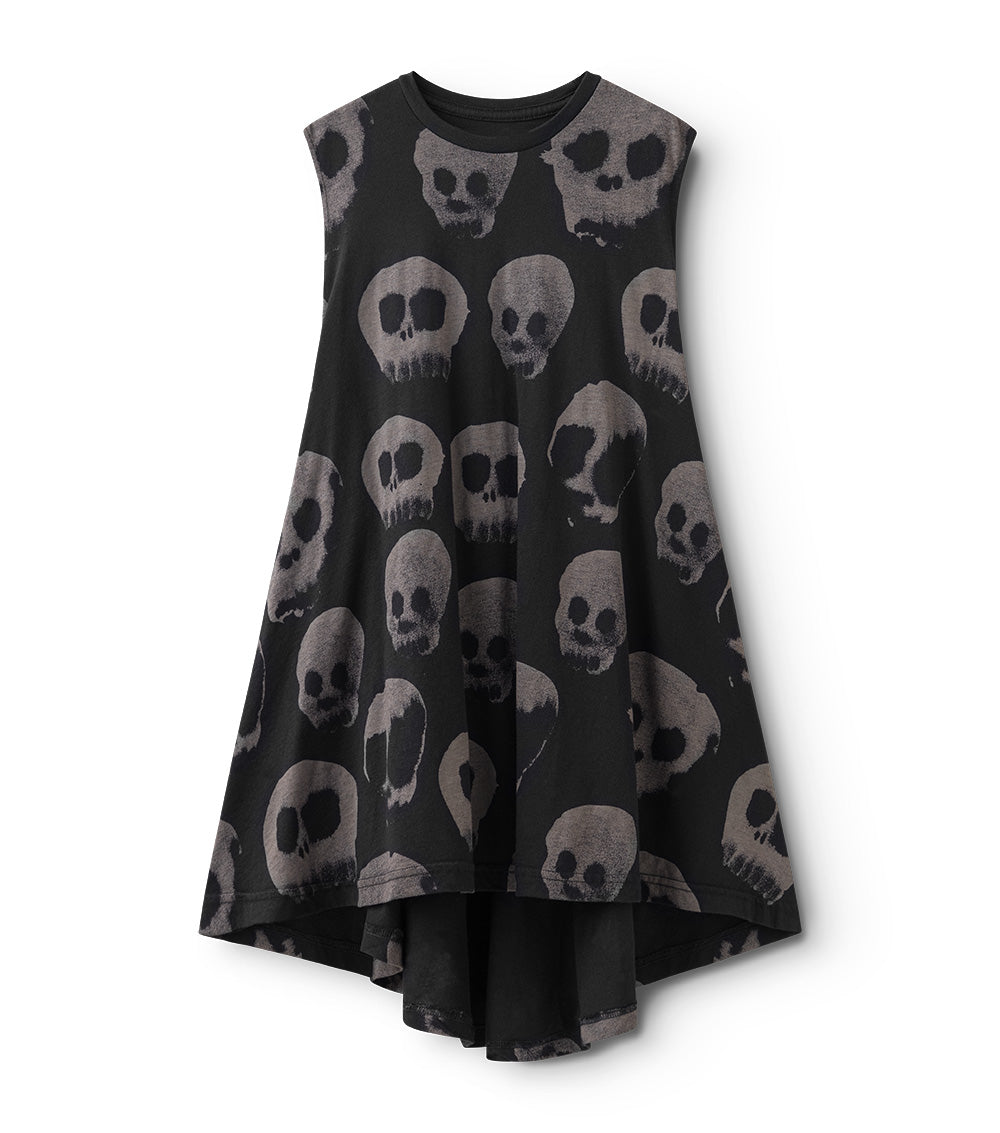 Kid | 360 Water Skull Dress | Black