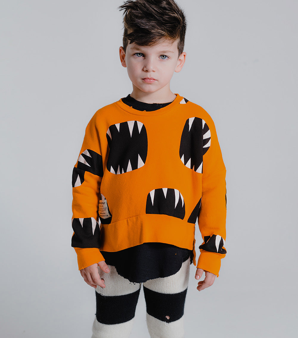 Kid | Roar Box Sweatshirt | Nude