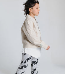 Kid | Woven Bomber Jacket | Natural