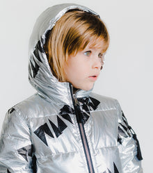 Kid | Nununu Down Coat | Silver