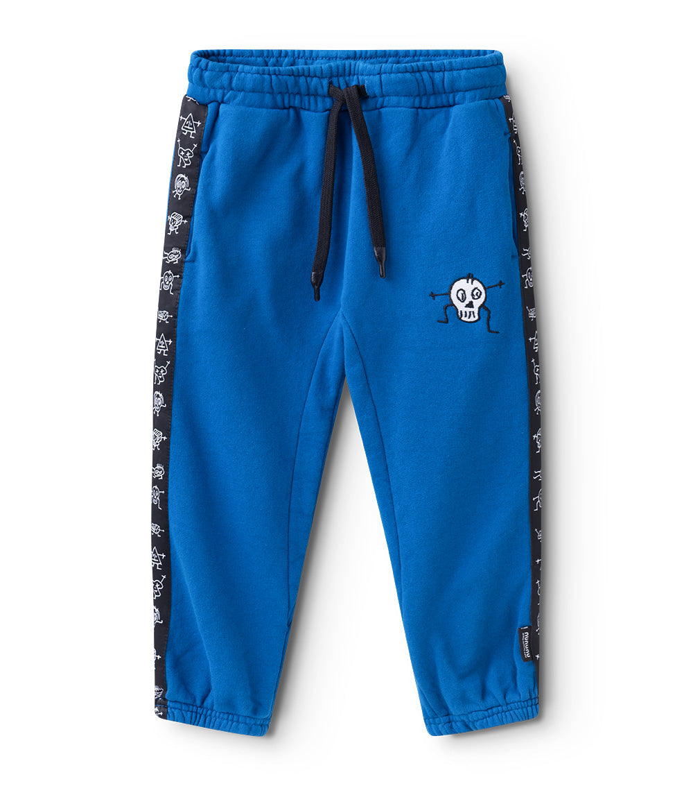 Kid | Side Elements Sweatpants | Blue