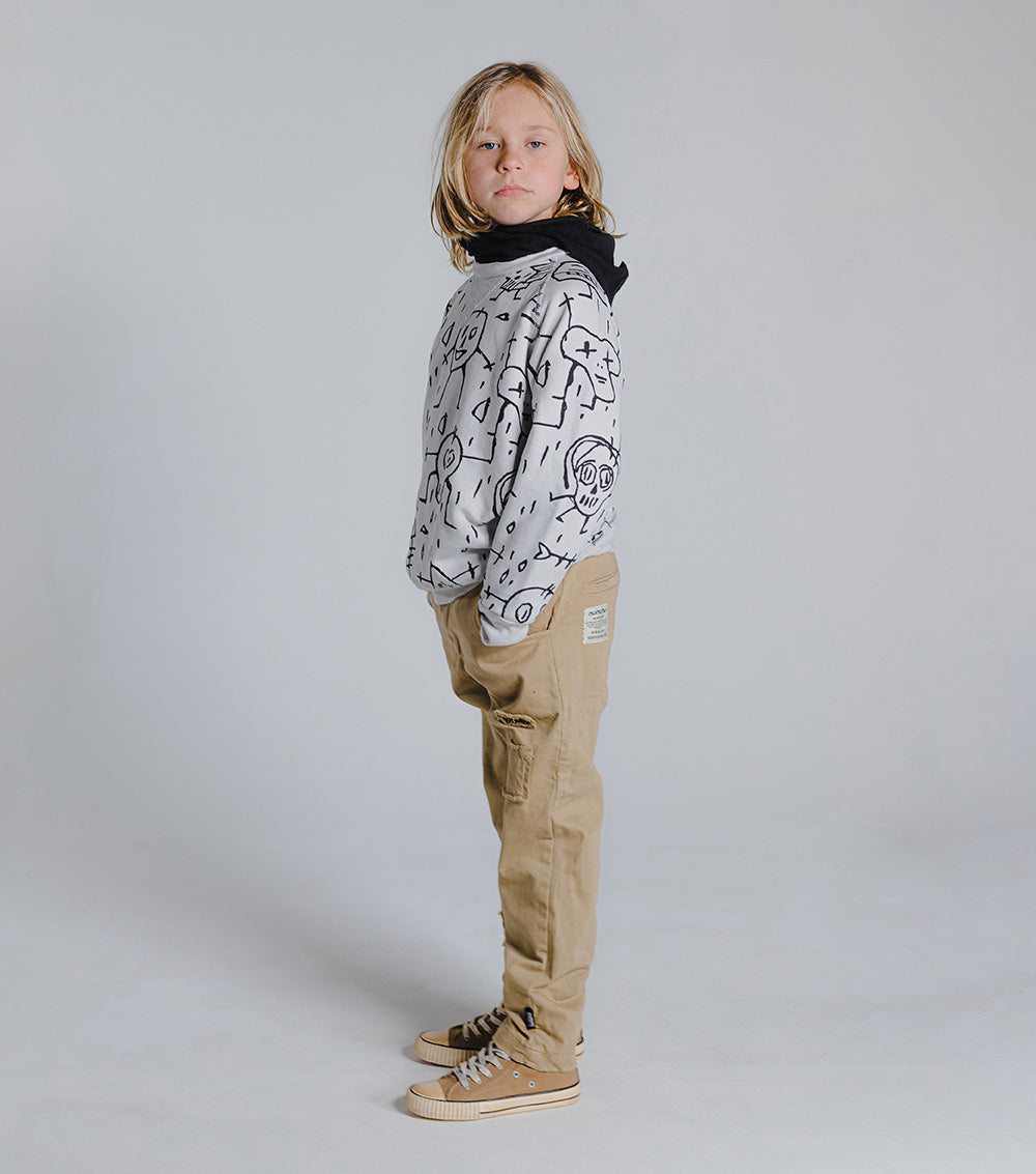 Kid | Crossover Pants | Mocha
