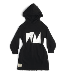 Kid | Nu Hooded Dress | Black