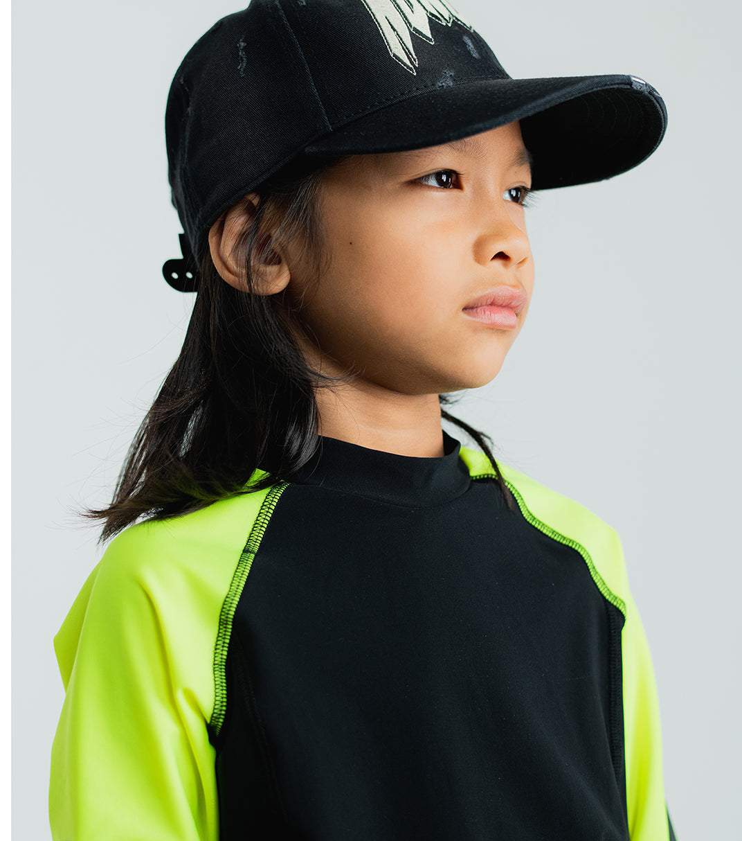 Kid | Surf'S Up Rashguard | Black
