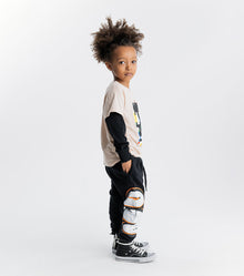 Kid | Pixel Skull Shirt | Nude