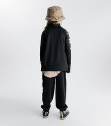 Kid | Stripey Snakes Sporty Jacket | Black