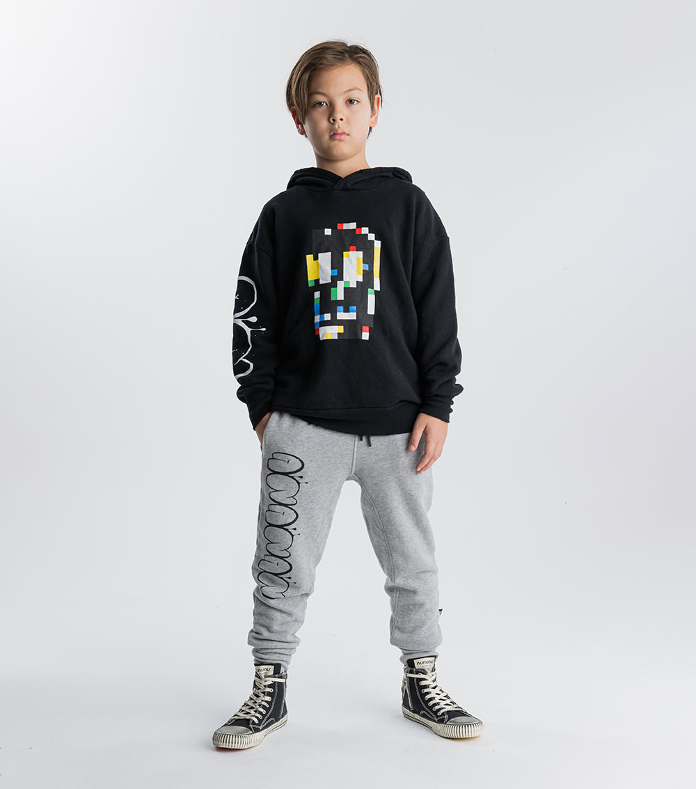 Kid | Bubbly Nununu Sweatpants | Heather Grey
