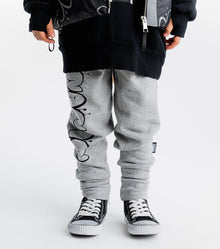 Kid | Bubbly Nununu Sweatpants | Heather Grey