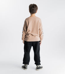 Kid | Dizzy Skull Patch Sweatpants | Black
