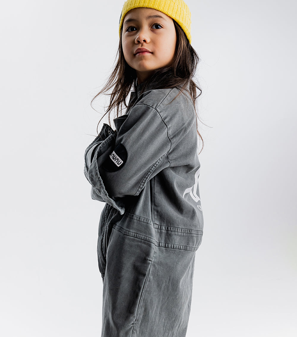 Kid | On The Go Overall | Graphite