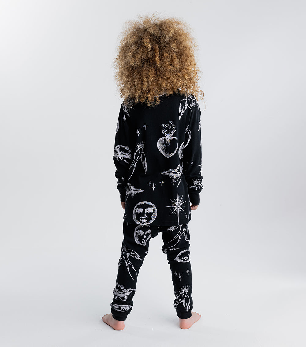 Kid | All Inked Loungewear | Black